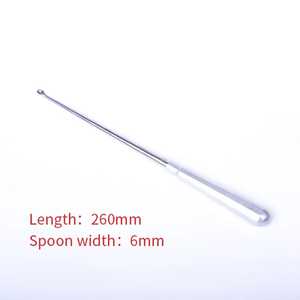 Instrumentos ortopédicos veterinarios de alta calidad, espátula Manual de una sola cabeza, Material de acero duradero - Product Image 4