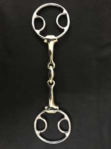 Broca de caballo con boca de plata alemana-piece & SS Steel Shanks - 12,14,16mm - Product Image 3