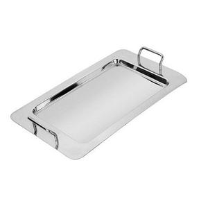 Plateau de service en acier inoxydable pour le petit-déjeuner, accessoires d'hôtel, vaisselle, plateau de service à prix acceptables - Product Image 5