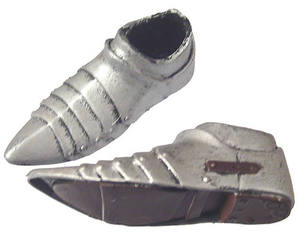 Paire de chaussures en forme d'armure médiéval, créative et moderne, extracteur - Product Image 5
