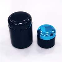 5g 5ml 15g 30g 50g 100g 200g 250ml 500ml 1000ml schwarze dunkel violette Gläser UV-Gel-Glas mit Deckel Lippen balsam Kugel behälter