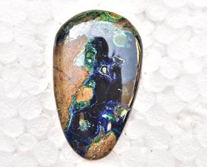 Azurite Malachite Cabochon High Quality Peruvian Azurite Malachite Bulk Cabochons Energy Healing Azurite Malachite Loose Gemston - Product Image 5