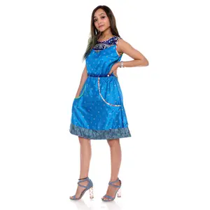 Indian Autumn Wedding Tunic For Teen