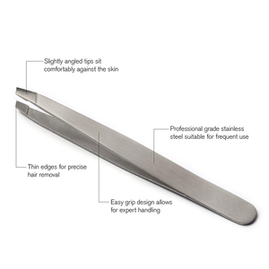 Pince à épiler professionnelle en acier inoxydable OEM Raayin Impex EET-102-41 10 mm, pointe lisse, prise en main parfaite, logo personnalisé, best-seller - Product Image 5