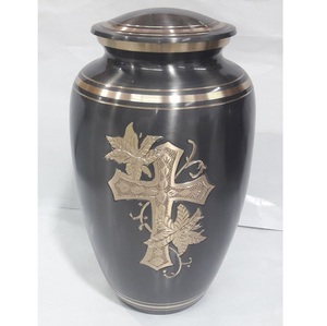 Vnox — répulsif gravés croix bleu/noir, métal et laiton solide, Style américain/européen - Product Image 1