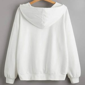 Sudadera con capucha holgada con estampado de letras delanteras de bolsillo con detalle de cordón paquistaní - Product Image 2