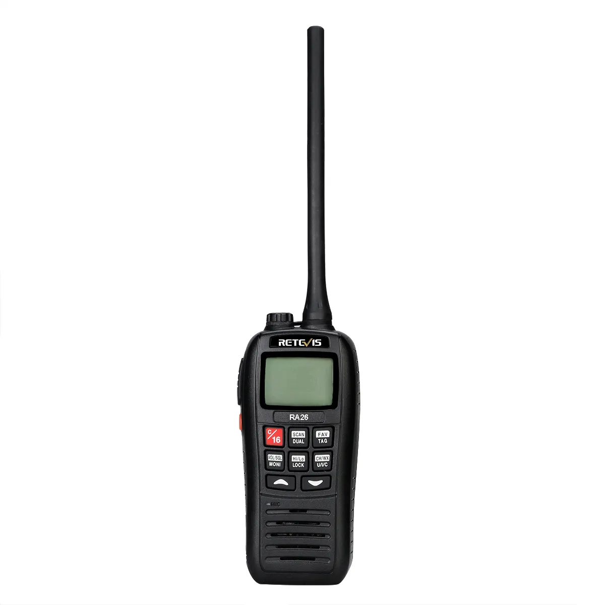 Retevis Handheld rádio marítimo VHF RA26 88 5W IP67 Flutua Pisca-alarme de Canais NOAA Transceptor Marinho (EUA/tinta/can)