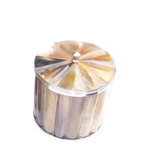 ถังน้ำแข็งฝังกระดูกและธรรมชาติขัดด้วยผลิตภัณฑ์ที่ทำด้วยมือและที่มีคุณภาพที่ดีที่สุดควายฮอร์นถังน้ำแข็ง - Product Image 3