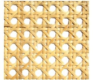 ม้วนหวายสานรูปทรงสี่เหลี่ยมผืนผ้า ทนทาน ตกแต่งบ้านสไตล์เรียบง่าย ใช้ในห้องนั่งเล่น ทำด้วยมือ สำหรับแขวน - Product Image 4
