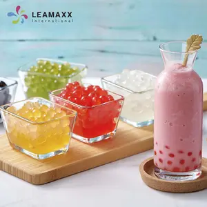 Boba Tea Supplies Taiwan No.1 Bubble Tea Wholesale Instant Strawberry Bursting Boba Pure 15 Popping Boba Juice Ball Supply