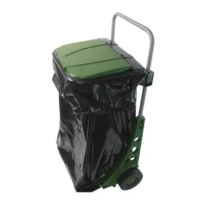Aqualean çöp kutusu çöp konteyneri çöp tenekesi çöp kutusu hareketli el arabası plastik çöp kutusu tekerlekli