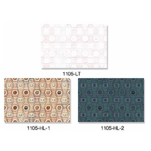 Blanc avec des carreaux muraux en céramique émaillés brillants au design multicolore 30x45cm - Product Image 4