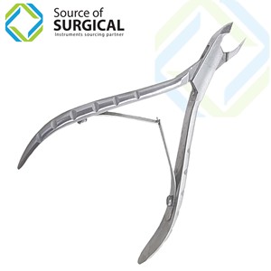 Cortacutículas Profesional de Acero Inoxidable de Alta Calidad con Diseño Duradero y Mandíbula de 10 mm - Estilo Clásico - Product Image 1