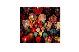 Lanterne géante en soie LED pour le festival des lanternes du Vietnam, Noël, décoration du Nouvel An - Product Image 3