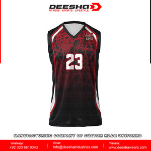 Maillot de volley-ball personnalisé réversible en polyester 100% unisexe, en gros, taille plus, manches courtes, blanc, sublimé - Product Image 2