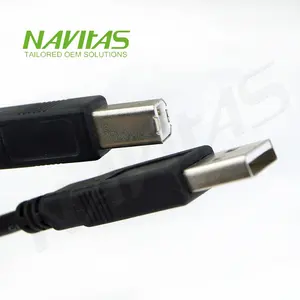 Cavo personalizzato USB A Plug B 5 pin stampante dati cablaggio