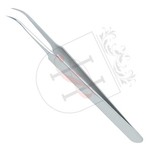 Vetus — pince à épiler, pour faux-cils en acier inoxydable, aiguille, Volume incurvé, personnaliser, de haute qualité - Product Image 2