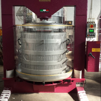 Presse à fruits hydraulique 20 kg/h 380 V Fabriquée en Italie Machine à vin industrielle