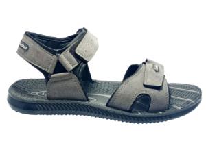 Sandalias de piel sintética para hombres y niños, calzado con acabado de gamuza, de uso diario, a la moda - Product Image 2