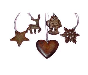 Adornos decorativos de Metal para Navidad, adornos colgantes de trineo de renos, moda popular, nueva tendencia moderna para x-mas - Product Image 5