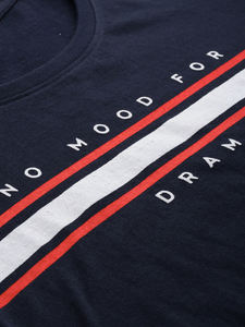 Camiseta de algodón con estampado personalizado para mujer, camisetas lisas de manga corta con cuello redondo - Product Image 2