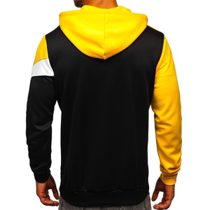 Sweat à capuche zippé pour hommes Design personnalisé Sweats à capuche chauds pour l'hiver Jogging Running Pullover Hoodie - Product Image 5