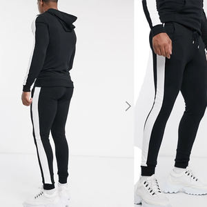 Ropa de punto de algodón para hombre, conjunto de pista para correr a la moda, de alta calidad, con logotipo personalizado, nuevo diseño, trajes para trotar - Product Image 1