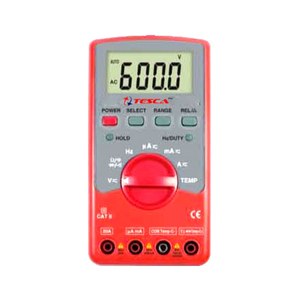 Multimètre numérique professionnel à 3 chiffres/6600 points Autoranging Inde mesure la fréquence de capacité meilleurs Instruments électriques - Product Image 1