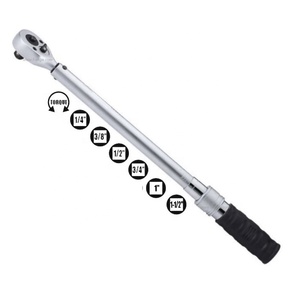 Clé dynamométrique réglable en alliage avec mesure métrique, qualité DIY, personnalisation OEM, conception à bouton de déverrouillage rapide - Product Image 1