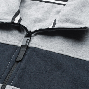 Conjunto de chándal deportivo de poliéster para hombre, chándal personalizado con cremallera, contraste de gimnasio de alta calidad, venta al por mayor - Product Image 3