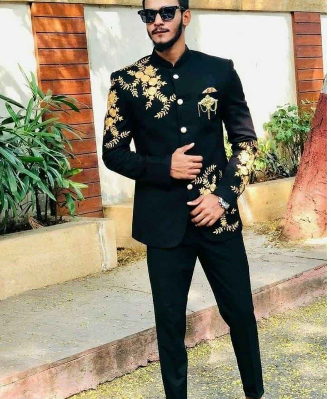 Party Wear Pic Coat Pant Design 2021 New Design Men's Suit Pant