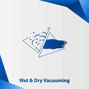 REVE-Aspiradora eléctrica ciclónica en seco y húmedo para el hogar, garaje, hotel y uso al aire libre - Product Image 4