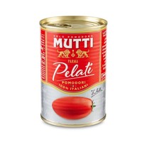 Mutti Conserven Hoogwaardige Zoete Gepelde Tomaten in blik 2,5 kg Gemaakt in Italië ISO/BRC/IFS Gecertificeerd 3 jaar houdbaar