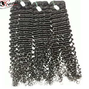 Extensiones de cabello rizado negro, indio, 100% humano, venta al por mayor - Product Image 3