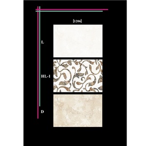 Carreaux muraux décoratifs en céramique émaillée brillante 300x450mm - Product Image 2