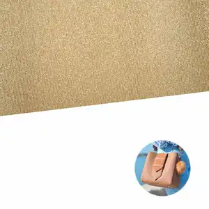 hot selling 2020 sequins colors upholstery leather glitter faux leather sheets for bag cork leather shoe