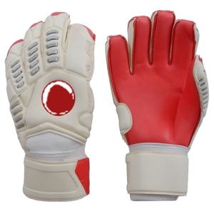 Nouveaux gants de gardien de but professionnels avec bout des doigts gants de gardien de but pour enfants adultes taille d'entraînement de Football lisse en Latex épais - Product Image 1