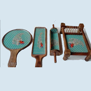 Style à la mode vente chaude plateau de service plateau de fromage en bois ensemble décor de mariage ustensiles de cuisine ensembles de vaisselle maison et cuisine - Product Image 4