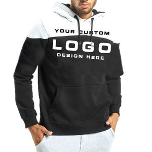 Sudadera con capucha para hombre, de estilo urbano, de gran tamaño, bordado personalizado, transpirable - Product Image 6