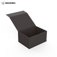 Boîte cadeau magnétique pliable personnalisée, emballage de luxe pour vêtements, boîte d'emballage rigide pliable avec logo