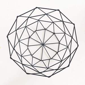 Bol à fruits en fil métallique de vente chaude pour bol en métal de conception unique de table pour la décoration de table - Product Image 6