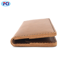 Portefeuille long pour homme en cuir véritable, pochette de marque, sac à main masculin