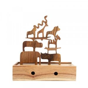 Amazon เด็กที่ร้อนแรงที่สุดสัตว์ไม้ซ้อนสมดุล99GD - Product Image 4