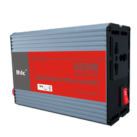 Biến Tần Sóng Sin Điều Chỉnh 500W Giá Rẻ, Biến Tần Điện Từ DC Sang AC Cho Xe Hơi, Bộ Chuyển Đổi Ắc Quy Cho Xe Hơi Tự Động, 12V Thành 220V 110V