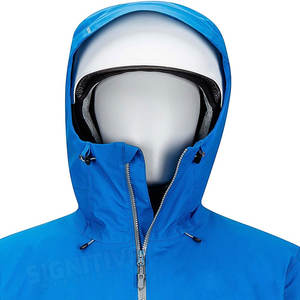 Veste coupe-vent d'hiver pour homme 2021 de haute qualité, imperméable, respirante, écologique, style universitaire, à capuche, pour le travail, le sport, en polyester - Product Image 5