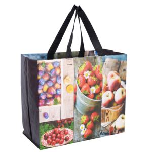 Sacs en plastique réutilisables PP, tous les types de sacs, provisions respectueux de l'environnement, avec poignées - Product Image 3