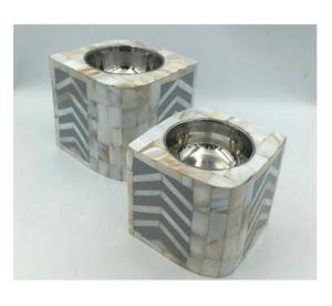 2024 คําAll In One Box Burnerไม้เรซิ่นทองเหลืองโลหะInlay Bakhoor Burner Oud Burnerจากอินเดียคุณภาพหัตถกรรม - Product Image 5