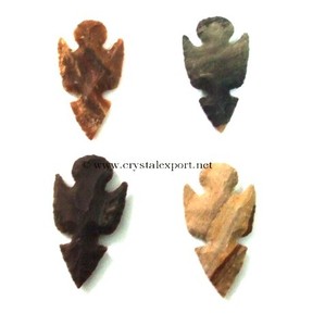 Mayorista Doble Curación Ágata India Punta de flecha Piedra preciosa Doble Feng Shui Amor Comprar Ágata India Punta de flecha Doble - Product Image 3