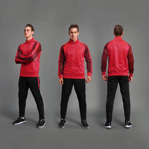 Chándal con estampado reflectante de 3M para hombre, chándal de entrenamiento de gimnasio, traje de chándal deportivo con logotipo personalizado, venta al por mayor - Product Image 6