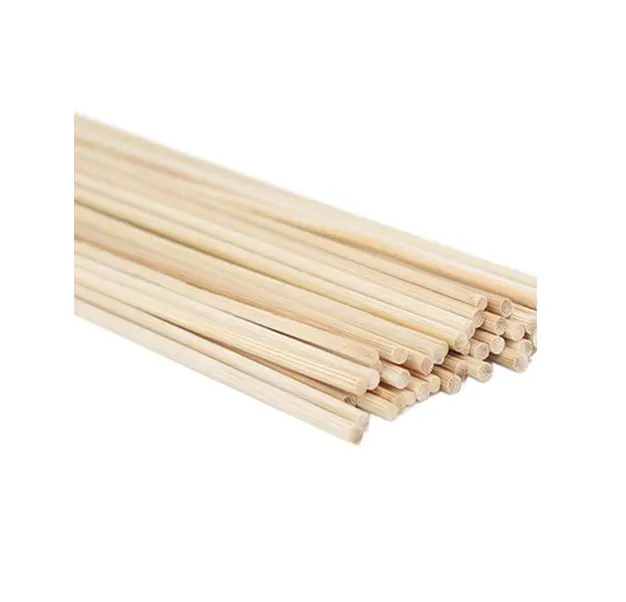 Varillas de bambú para incienso, varilla redonda de 30-40cm de longitud, precio barato